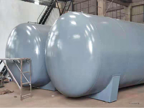50立方卧式钢衬塑储...