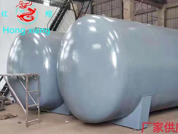 大型钢衬塑卧式储罐