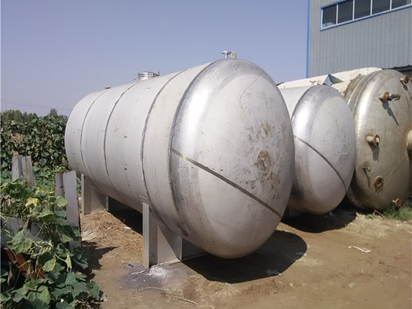 中型不锈钢卧式储罐