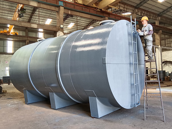钢衬塑卧式储罐