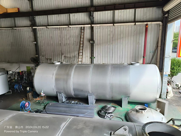 50m³不锈钢卧式罐